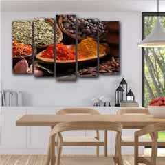 Tablou multicanvas decor Condimente 2