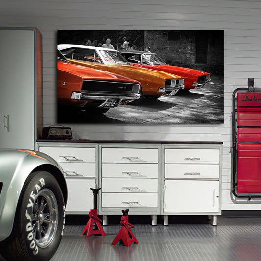 Tablou canvas masini retro DODGE CHARGER