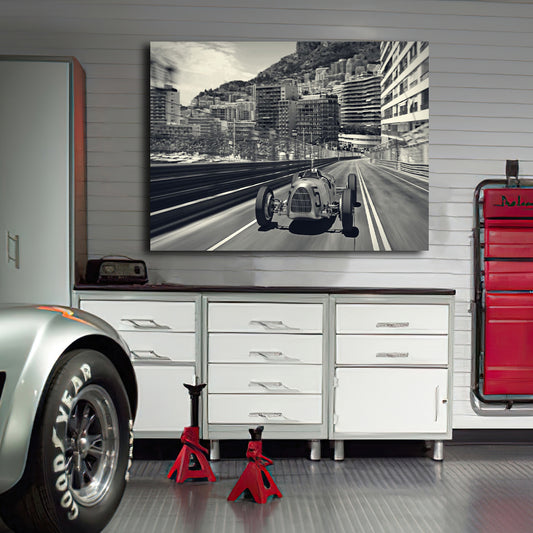 Tablou canvas masini retro de curse F1 OLD RETRO CAR