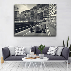 Tablou canvas masini retro de curse F1 OLD RETRO CAR