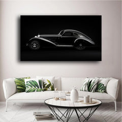 Tablou canvas masina neagra MERCEDES BENZ 540K