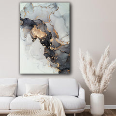 Tablou canvas efect de marmura abstract modern art MODEL 23