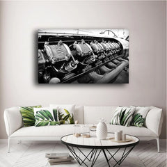 Tablou canvas masini retro OLD BMW MOTOR