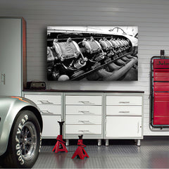 Tablou canvas masini retro OLD BMW MOTOR