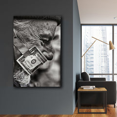 Tablou canvas banii vorbesc Money talks