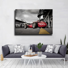 Tablou canvas masini retro VINTAGE MASERATI F1 CAR