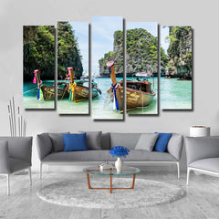 Tablou multicanvas barca thailanda THAILANDA BOAT 2