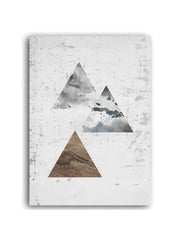 Set tablouri canvas industrial forme geometrice ABSTRACT GEOMETRICAL ELEMENTS 3*90x120