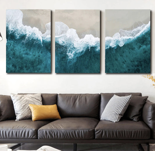 Tablouri multicanvas plaja BEACH CANVAS