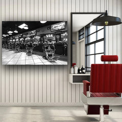 Set tablouri decor frizerie NOIR SALOON