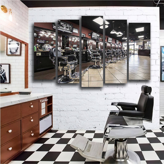 Tablou decorativ frizerie BARBER SHOP 2