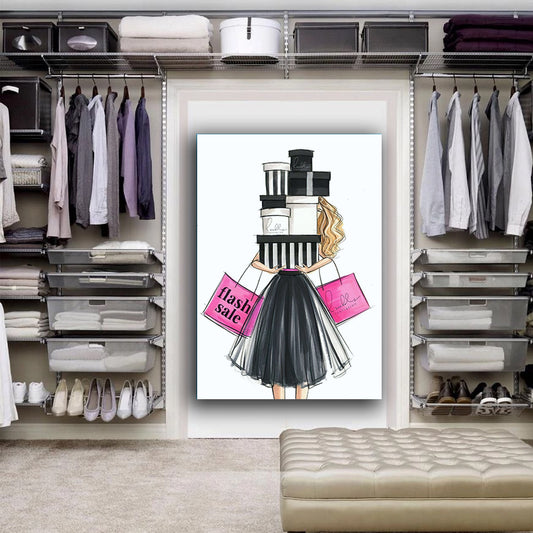 Tablou canvas fashion design SALE MODEL 1