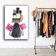 Tablou canvas fashion design SALE MODEL 1