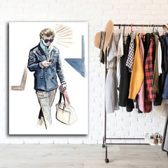 Tablou canvas fashion class man MODEL 17