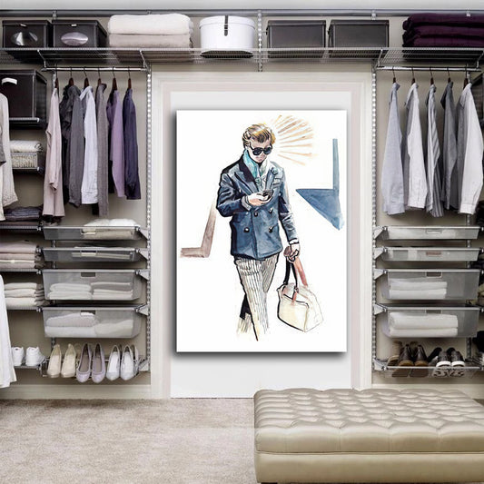 Tablou canvas fashion class man MODEL 17