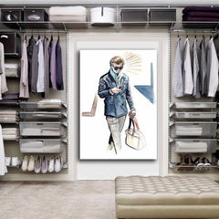 Tablou canvas fashion class man MODEL 17