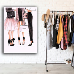 Tablou canvas fashion Chanel MODEL 3