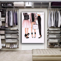 Tablou canvas fashion Chanel MODEL 3