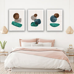 Set 3 tablouri canvas moderne minimaliste MODEL 19