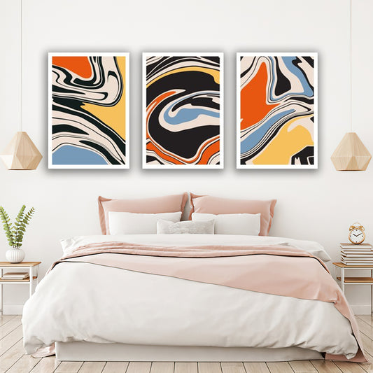 Set 3 tablouri canvas moderne minimaliste MODEL 20