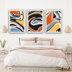 Set 3 tablouri canvas moderne minimaliste MODEL 20