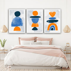 Set 3 tablouri canvas moderne minimaliste MODEL 25