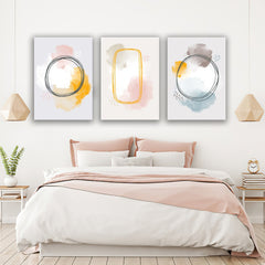 Set 3 tablouri canvas moderne minimaliste MODEL 29