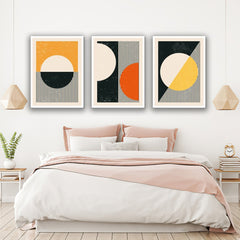 Set 3 tablouri canvas moderne minimaliste MODEL 34