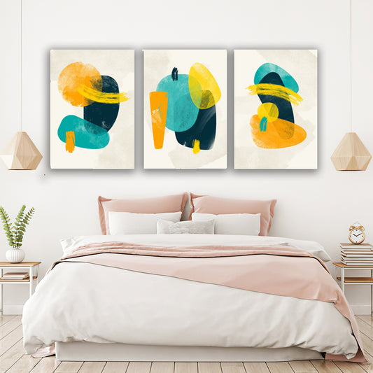 Set 3 tablouri canvas moderne minimaliste MODEL 24