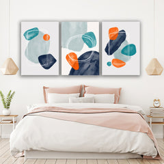 Set 3 tablouri canvas moderne minimaliste MODEL 27