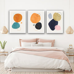 Set 3 tablouri canvas moderne minimaliste MODEL 18