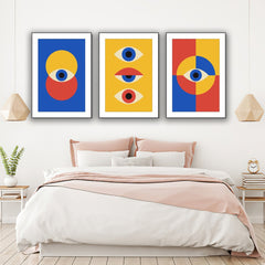 Set 3 tablouri canvas moderne minimaliste MODEL 16