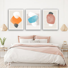 Set 3 tablouri canvas moderne minimaliste MODEL 36