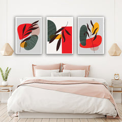 Set tablouri canvas design floral MODEL 42