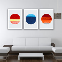 Set 3 tablouri canvas moderne minimaliste MODEL 12