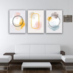 Set 3 tablouri canvas moderne minimaliste MODEL 29