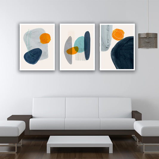 Set 3 tablouri canvas moderne minimaliste MODEL 14