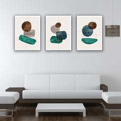 Set 3 tablouri canvas moderne minimaliste MODEL 19