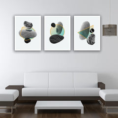 Set 3 tablouri canvas moderne minimaliste MODEL 10