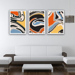 Set 3 tablouri canvas moderne minimaliste MODEL 20