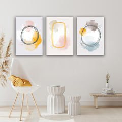 Set 3 tablouri canvas moderne minimaliste MODEL 29