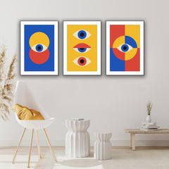 Set 3 tablouri canvas moderne minimaliste MODEL 16