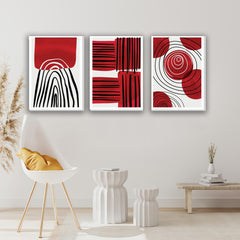 Set 3 tablouri canvas moderne minimaliste MODEL 11