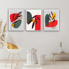 Set tablouri canvas design floral MODEL 42