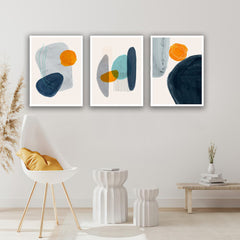 Set 3 tablouri canvas moderne minimaliste MODEL 14