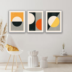 Set 3 tablouri canvas moderne minimaliste MODEL 34