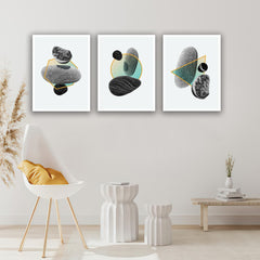 Set 3 tablouri canvas moderne minimaliste MODEL 10