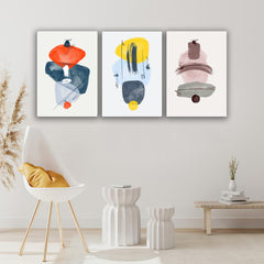 Set 3 tablouri canvas moderne minimaliste MODEL 23