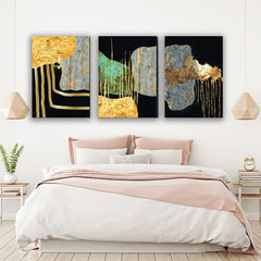 Set 3 tablouri canvas moderne minimaliste MODEL 48