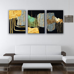 Set 3 tablouri canvas moderne minimaliste MODEL 48